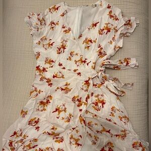 Altard State short sleeve floral mini dress